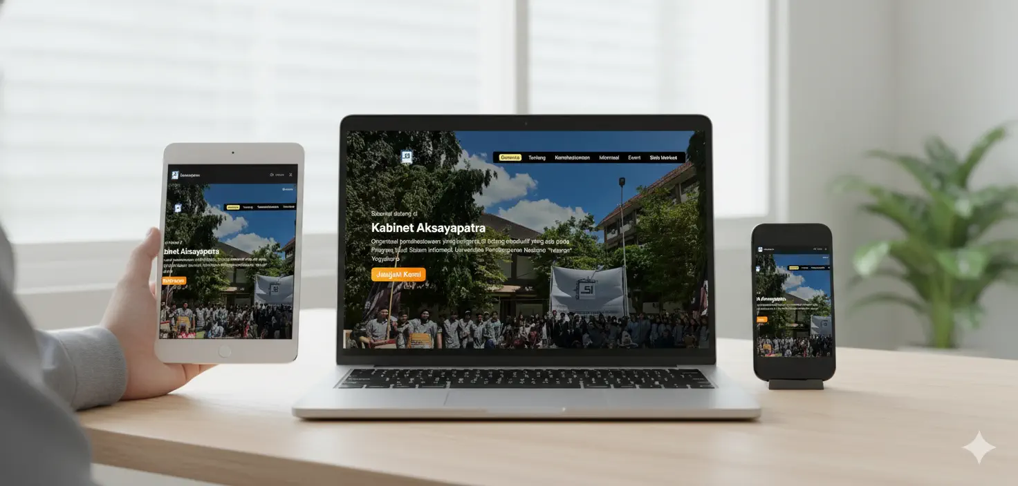 Information Systems Student Association Website mockup 1