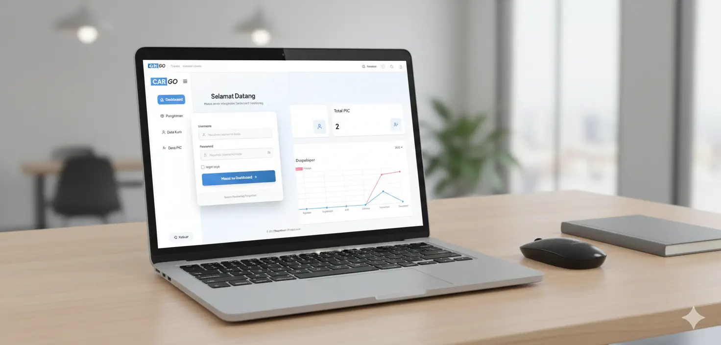 Naga Cargo Indonesia Delivery System mockup 1