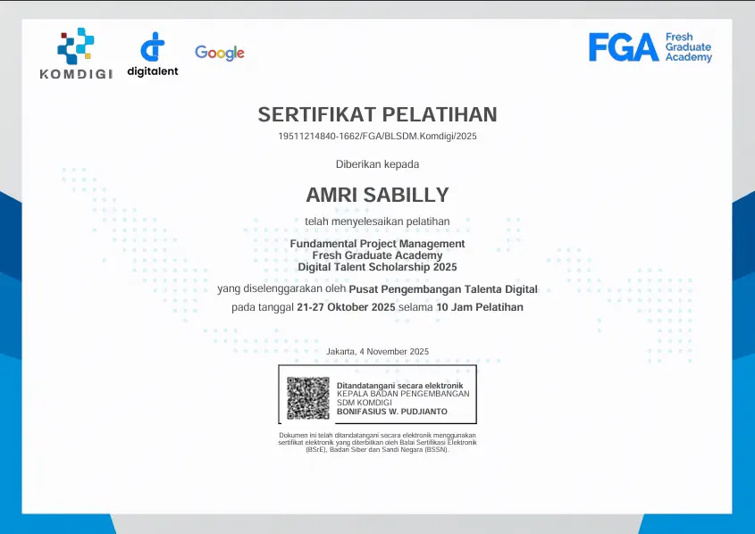 Fundamental Project Management